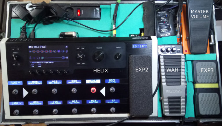 Line6 – HELIX Režim Pedal Edit