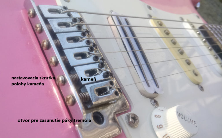 Nastavenie harmonického ladenia na gitare