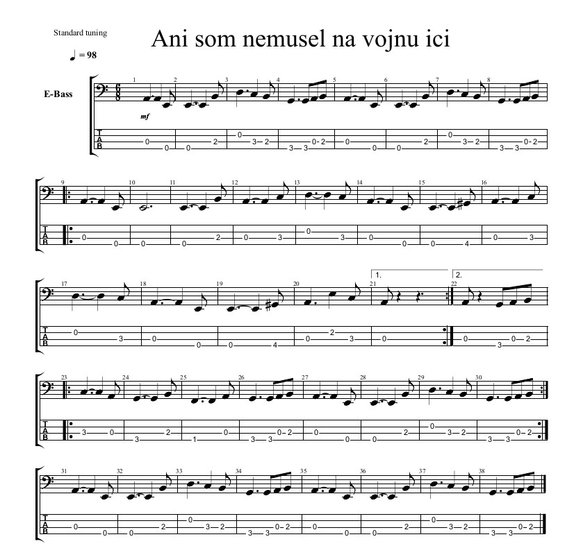 Ani-som-nemusel-na-vojnu-ici_basgitara