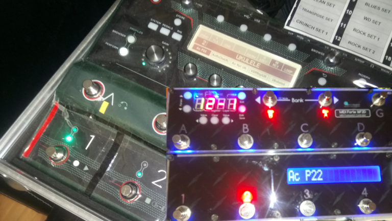 KEMPER PROFILER – MIDI Grande MIDI-pedál