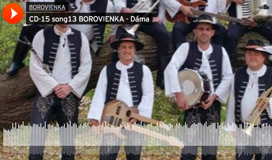 CD-15 song12 BOROVIENKA – Dáma