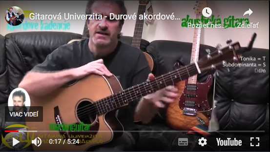 Akordové kadencie po kvartách nahor v diatonickej dur