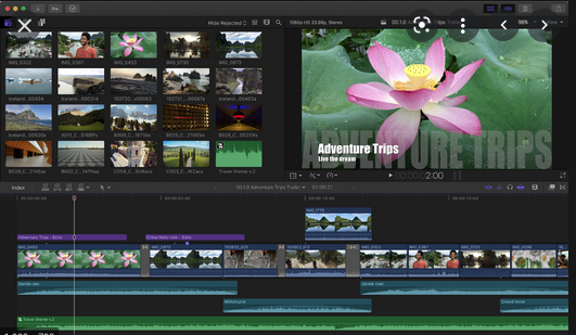 Final Cut Pro – tutorial a manuál