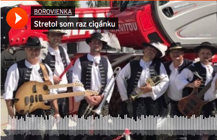 BOROVIENKA – Stretol som raz cigánku